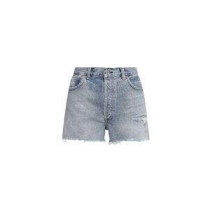 Short Kaia High Rise Com Destroyed - Azul Claro