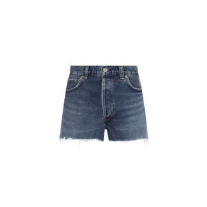 Short Kaia High Rise Com Destroyed - Azul