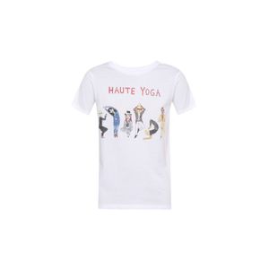 T-Shirt Haute Yoga Manga Curta