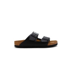 Sandália Arizona Soft Footbed Em Couro - Estreita
