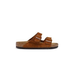 Sandália Arizona Soft Footbed em Couro Camurça - Regular