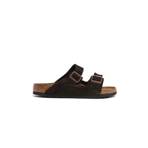 Sandália Arizona Soft Footbed em Couro Camurça - Regular