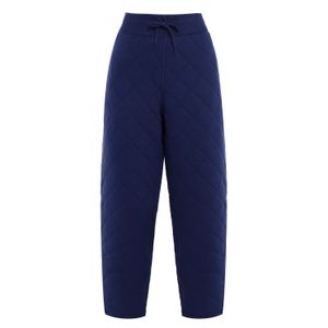 CALÇA MATELASSÊ MOLETOM AZUL