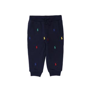 CALÇA DE MOLETOM INFANTIL AZUL MARINHO