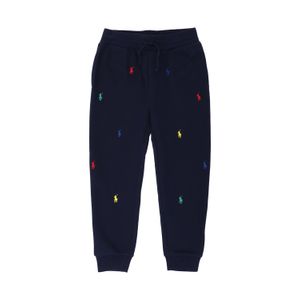 CALÇA DE MOLETOM INFANTIL AZUL MARINHO