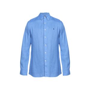 Camisa De Linho Azul