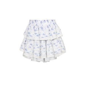 SAIA RUFFLE MINI SKIRT