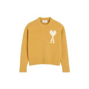 Suéter Off White Ami De Coeur Crew Neck Sweater Dark Grey