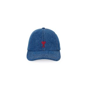 Boné Red Ami De Coeur Embroidery Cap Used Blue