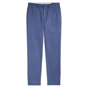 Calça Washed Stretch Slim Fit Chino Trouser