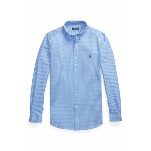 Camisa Slim Fit Checked Stretch Poplin