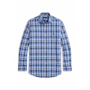 Camisa Custom Fit Plaid Stretch Poplin