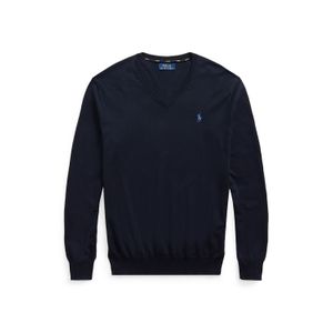 Suéter Slim Fit Cotton V-Neck Sweater