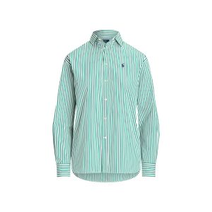 Camisa de Algodão Oxford Listrada