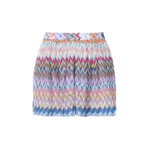 Shorts Estampado Chevron