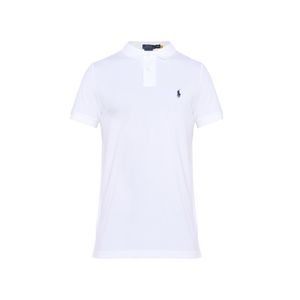 Camisa Polo Mesh - Branco