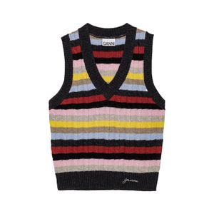 COLETE LOGO WOOL MIX VEST