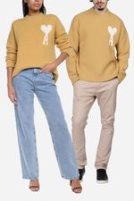 27842667000198-UKS025KN0032-724-SUETER-OFF-WHITE-AMI-DE-COEUR-CREW-NECK-SWEATER-DARK-GREY_2