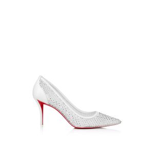 SCARPIN APOSTROPHA MESH STRASS 80MM