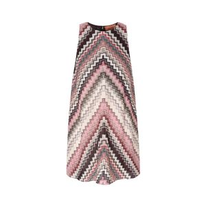 VESTIDO EVASÉ CHEVRON