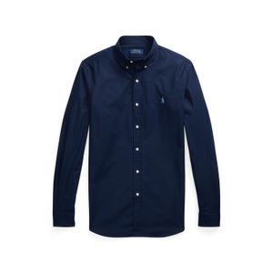 Camisa de popelina elástica slim fit