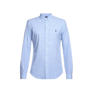 Camisa slim fit com bordado Polo Pony