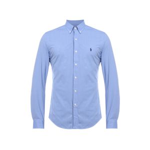 Camisa slim fit com bordado Polo Pony