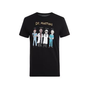 T-Shirt Dr. Martins Manga Curta