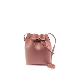 Bolsa Bucket Mini Em Couro