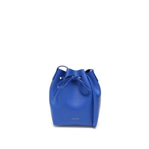 Bolsa Transversal Mini Bucket Em Couro