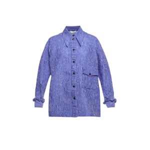 Camisa Oversized Em Jacquard