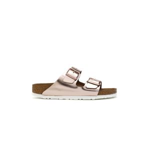 Sandália Arizona Soft Footbed em Couro - Estreita