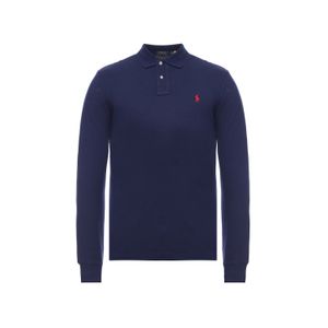 Camisa Manga Longa Custom Slim Fit Mesh Polo
