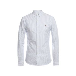 Camisa Slim Fit Striped Oxford