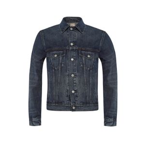 Icon Faded Denim Trucker Jacket