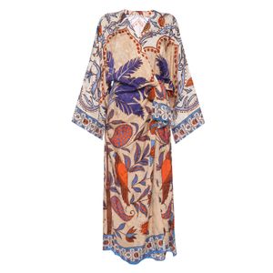 Vestido Tokyo Blues Wrap Longo