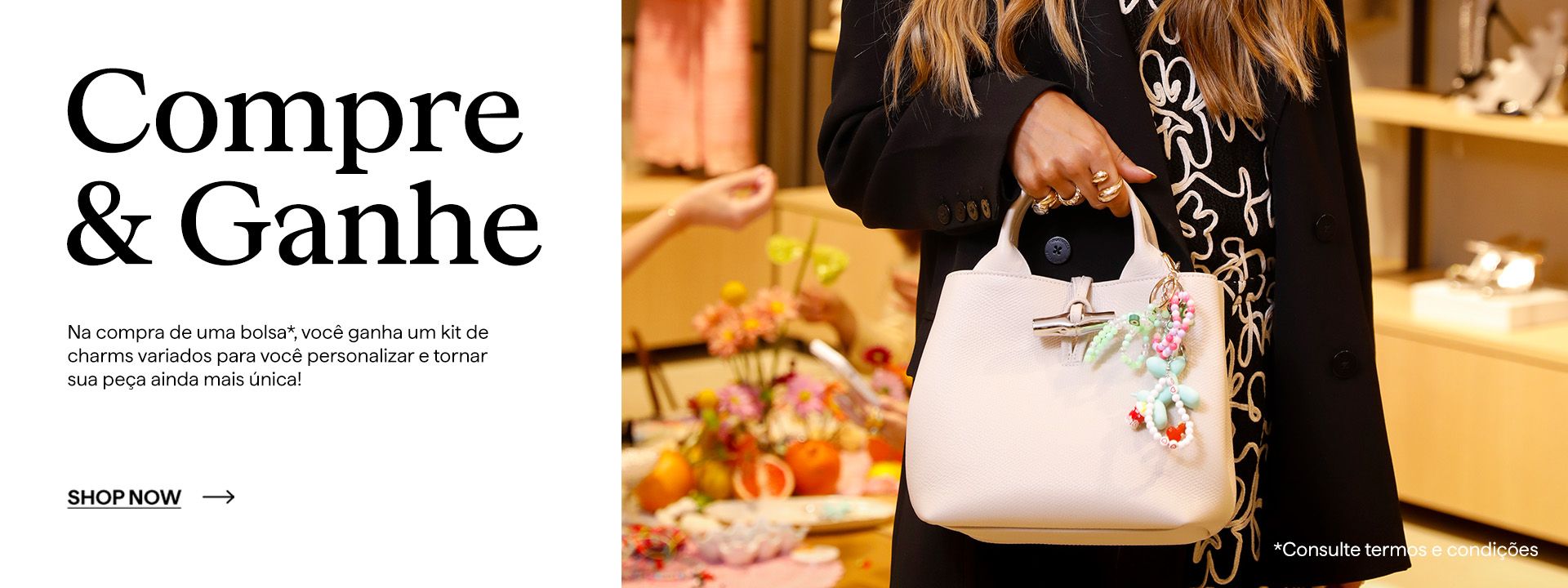 compre ganhe charms - iguatemi365