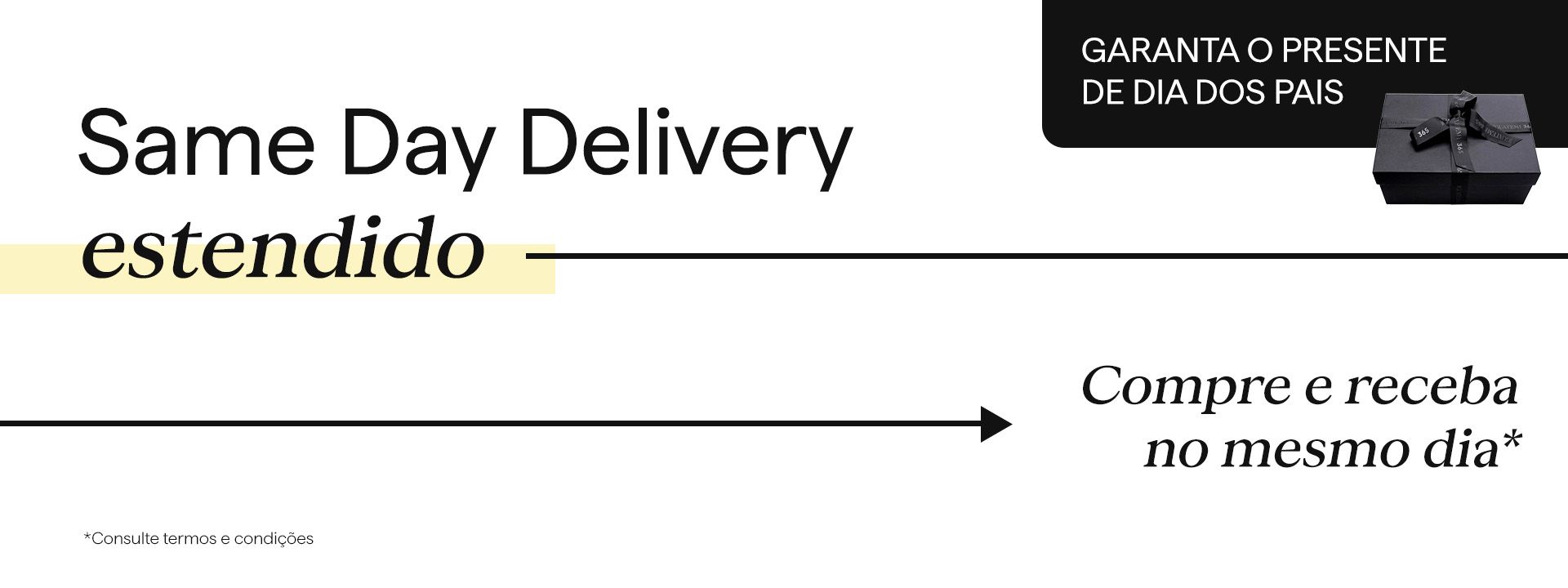 same day delivery estendido - iguatemi365