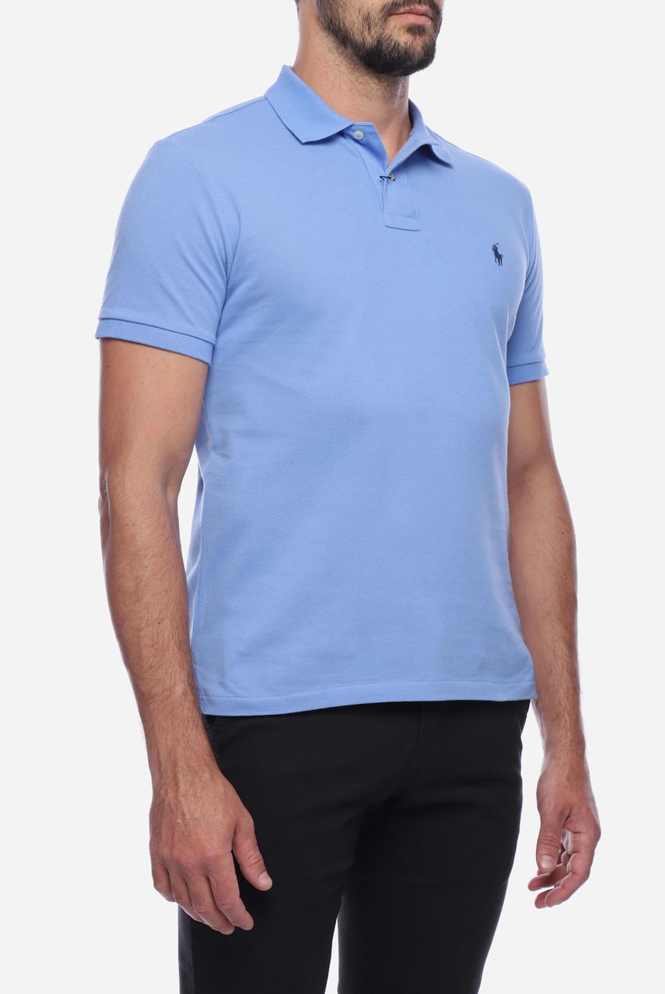 Camiseta Masculina Básica Regular Fit Classic Blue