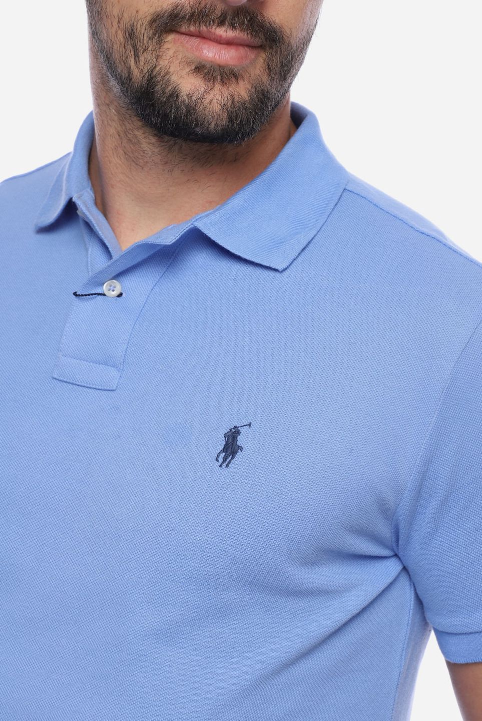 Camisa Polo Regular Fit Basic Mesh