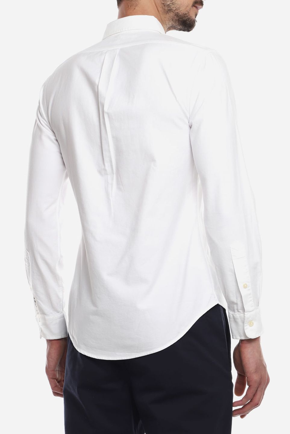 Camisa Polo U.S. Polo Reta Bordada Branca - Compre Agora