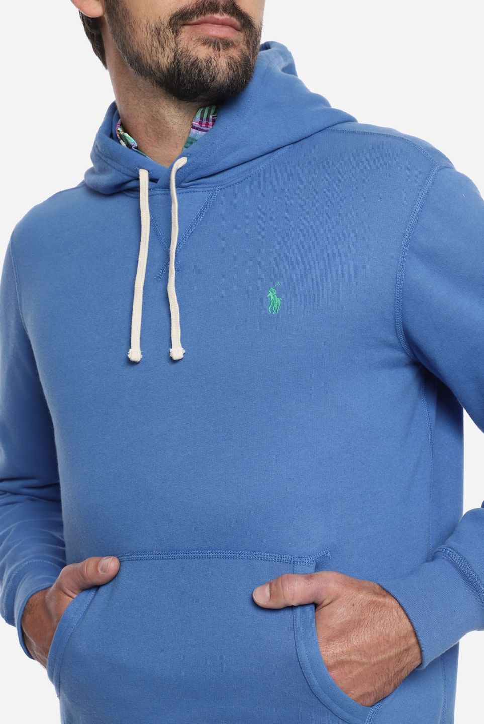 Casaco POLO RALPH LAUREN Hood Polo Logo Sweat Verde de Homem