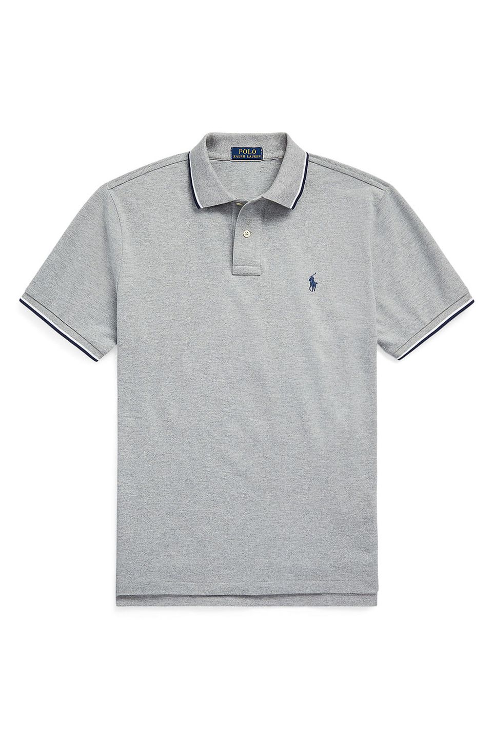 Camisa Custom Slim Fit Mesh Polo Camisa Custom Slim Fit Mesh Polo