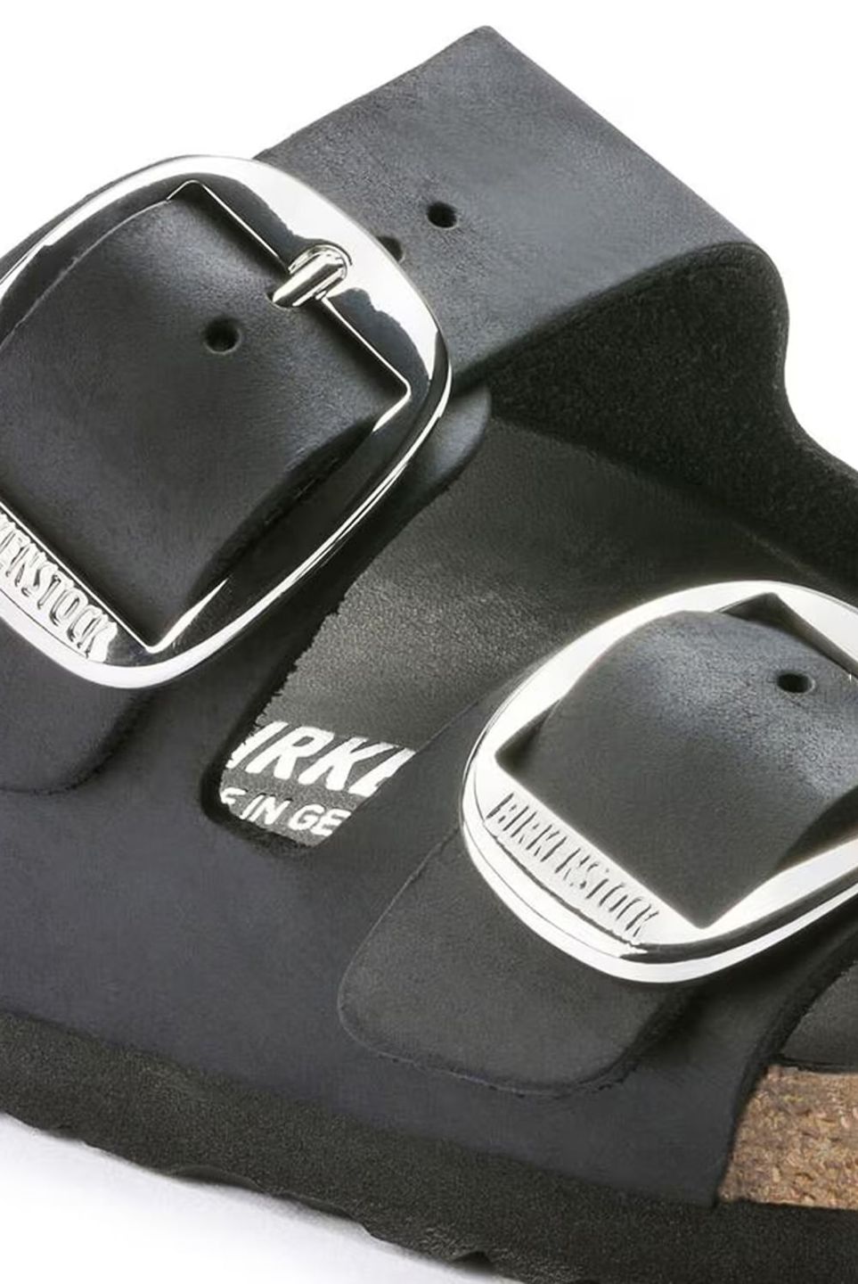 靴 BIRKENSTOCK/ARIZONA BIG BUCKLE HEX Sandália Arizona Big Buckle LEOI Black HEX