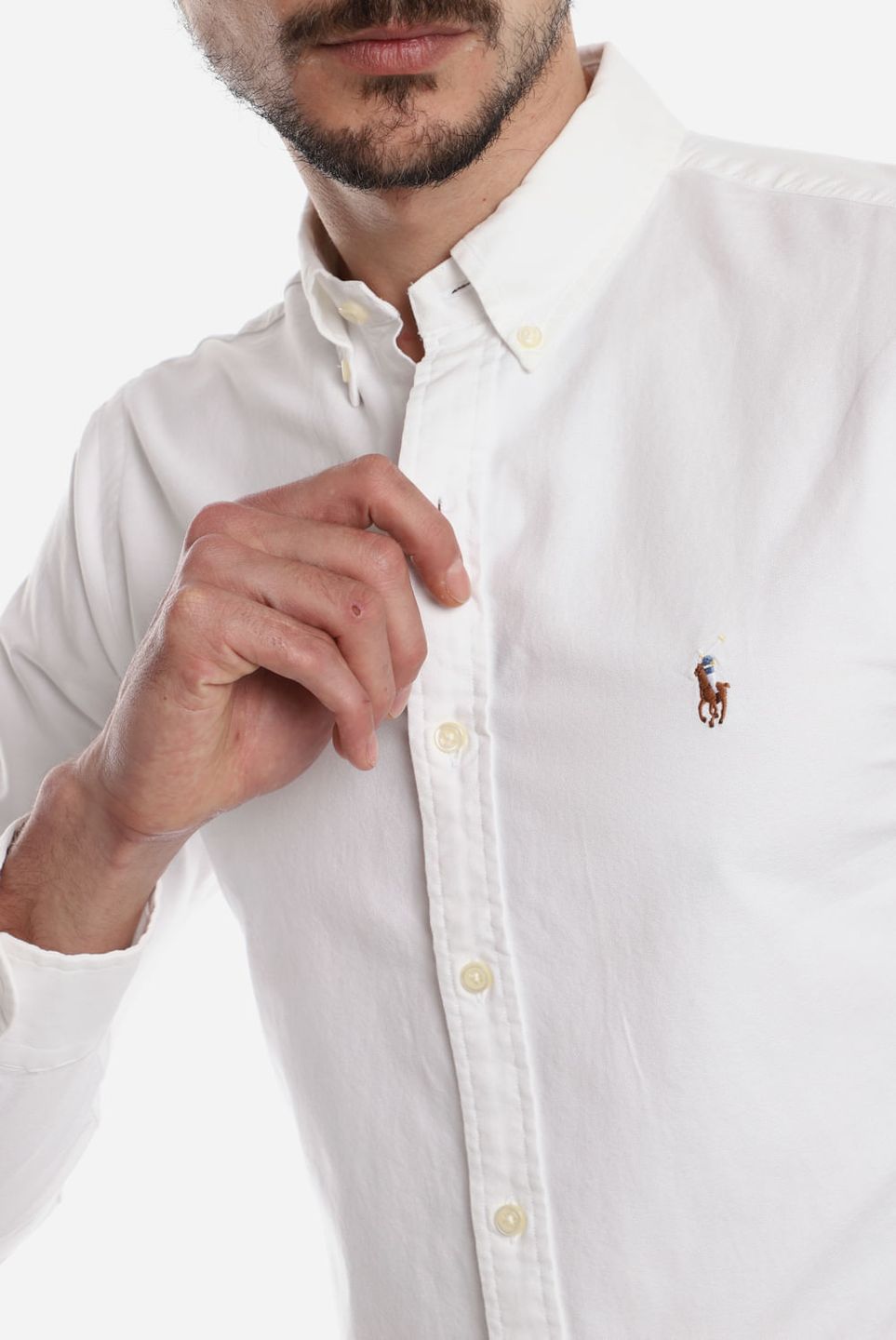 Camisa Oxford Slim Fit