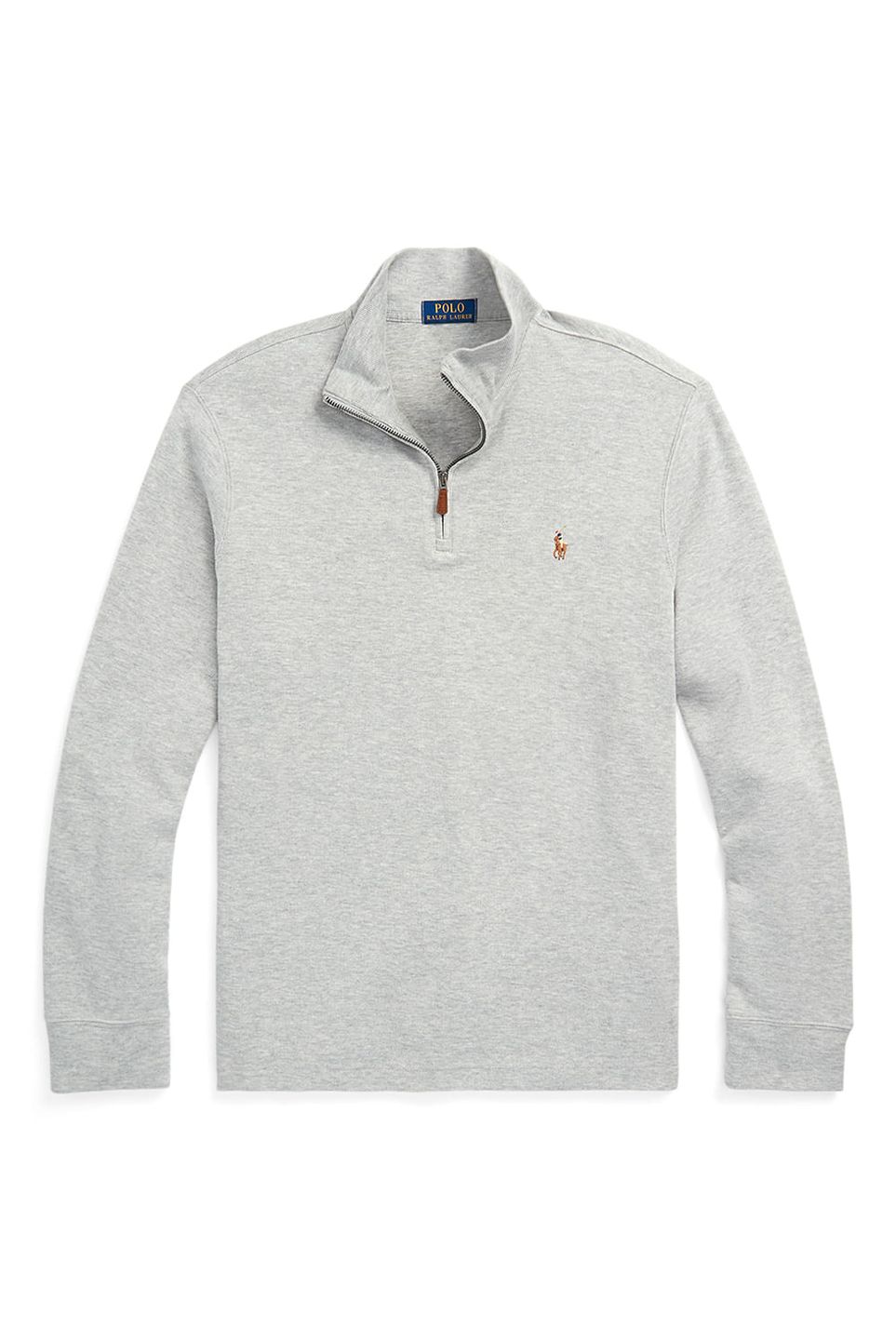 トップス Ralph Lauren Polo Polo Ralph Lauren Moletom Com Zíper Parcial | Azul | FARFETCH BR