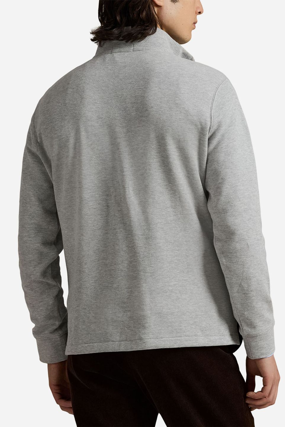PULÔVER ESTATE-RIB QUARTER-ZIP
