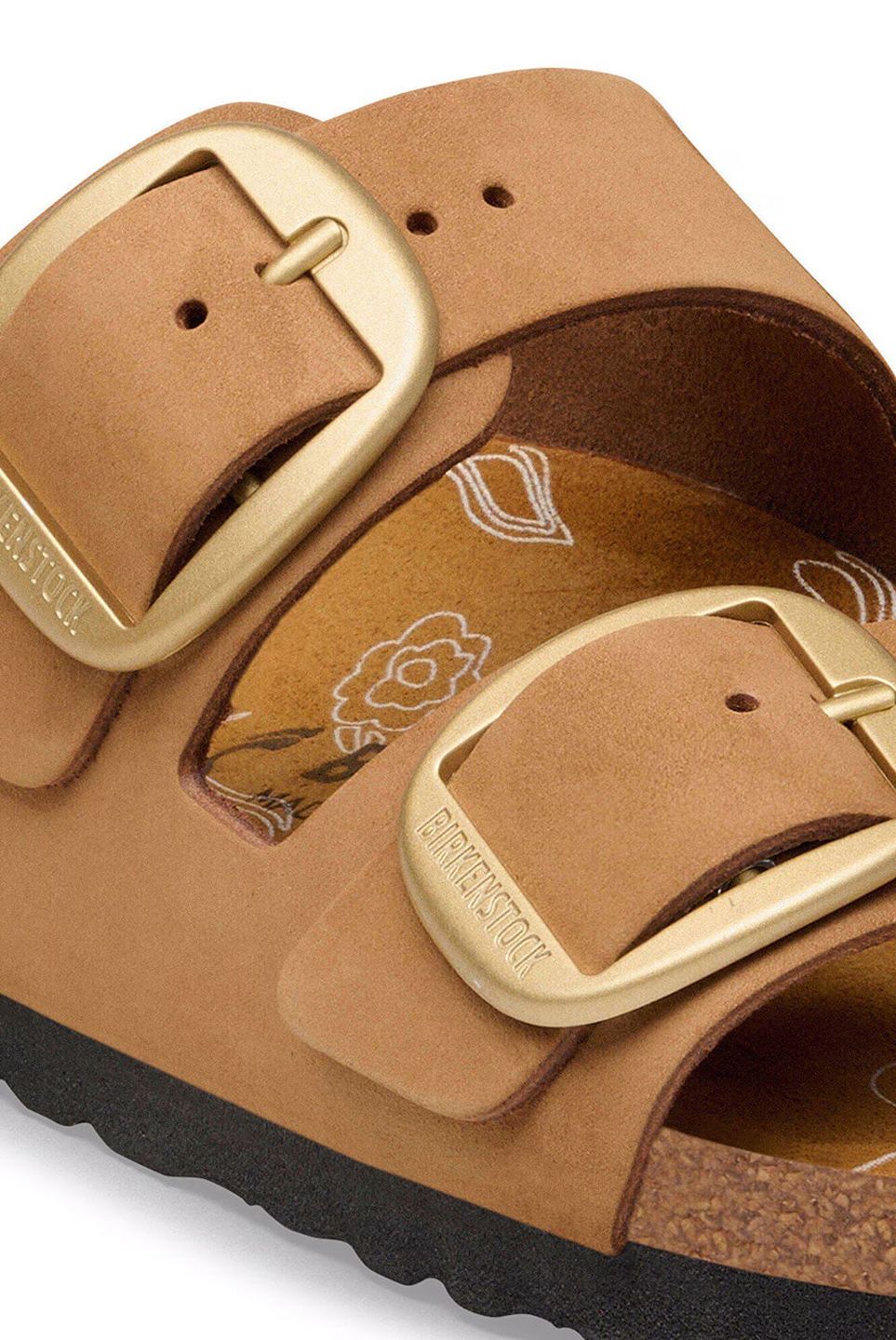 SANDÁLIA ARIZONA BIG BUCKLE COURO NOBUC - ESTREITA