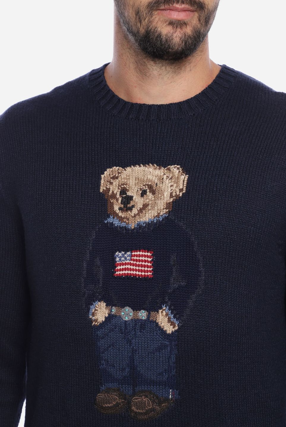 Polo sweatshirt hot sale with teddy bear