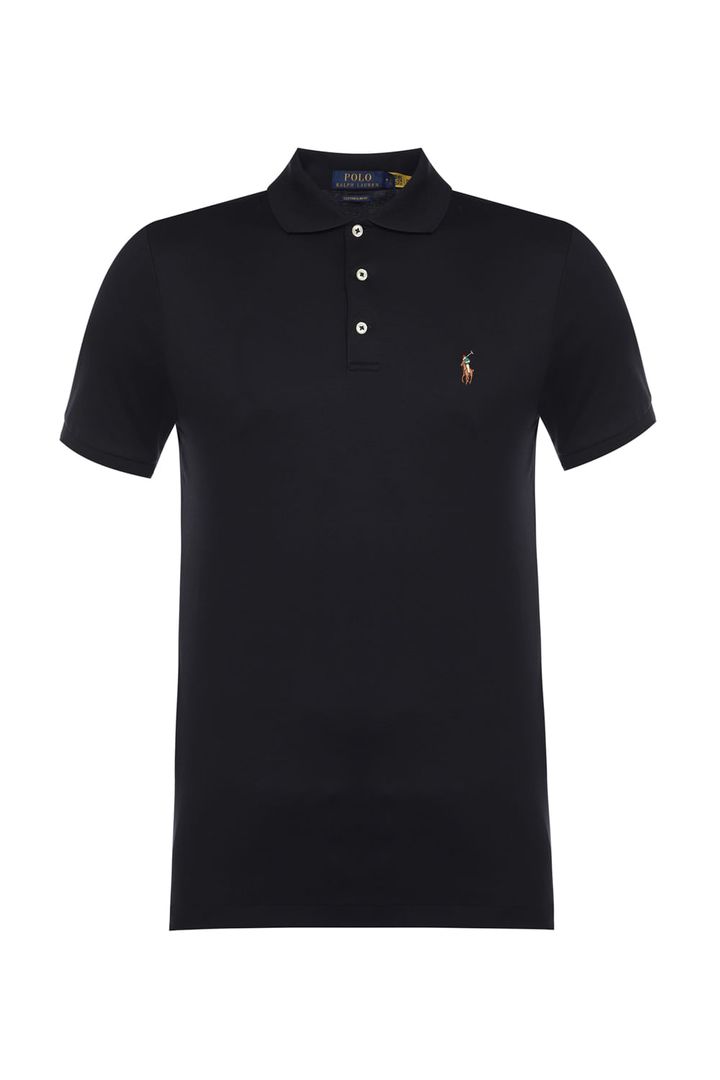 Camisa Polo Polo Ralph Lauren Slim Fit Logo Azul-Marinho